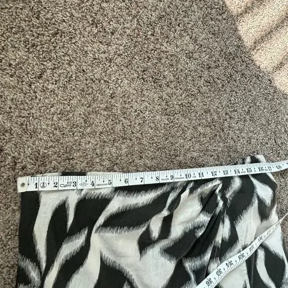 Banana Republic Women’s Linen Blend Tulip Matching Skirt Top Set 14-16 Tropical - Picture 10 of 16